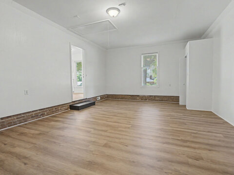 Bedroom with window view in Cowpens, SC home for sale