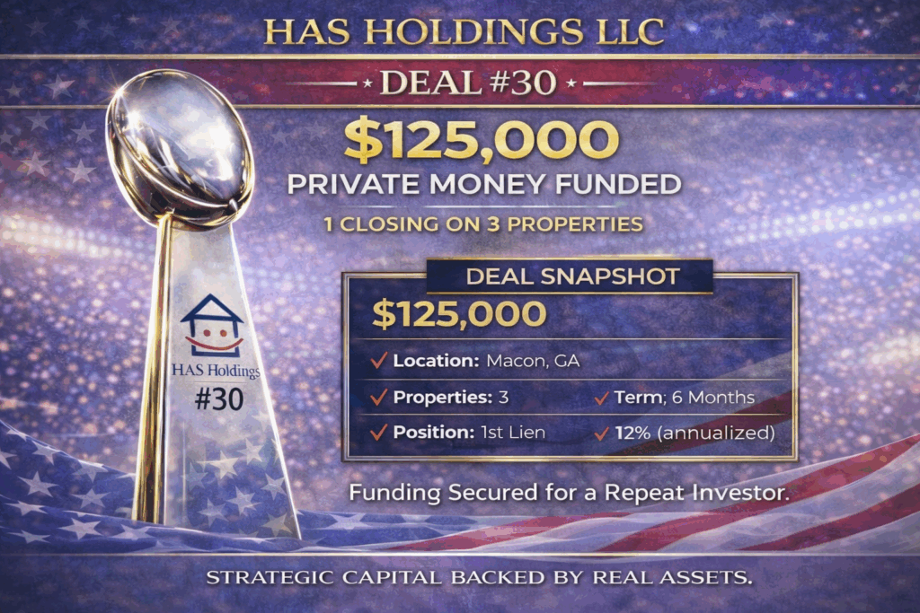 PML Deal #30 - HAS Holdings LLC