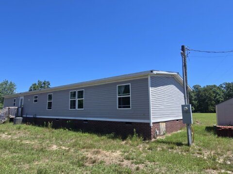 Front of Mobile Home