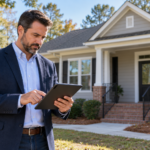 Georgia real estate investor reviewing an investment property