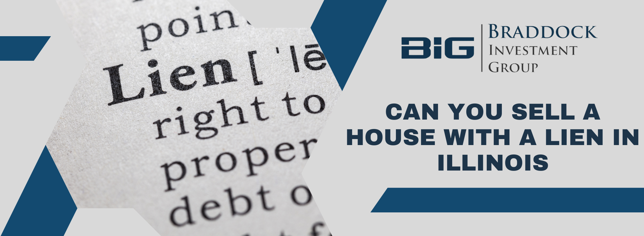 Can you sell a house with a lien Chicago