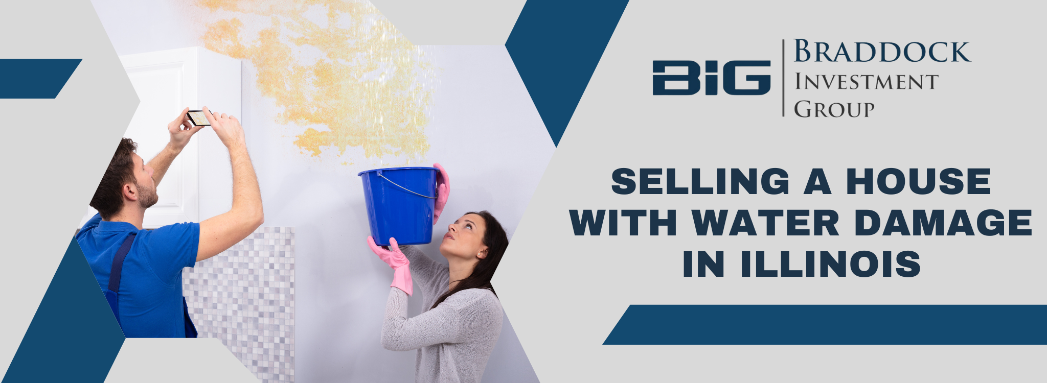 Selling a house with water damage Chicago