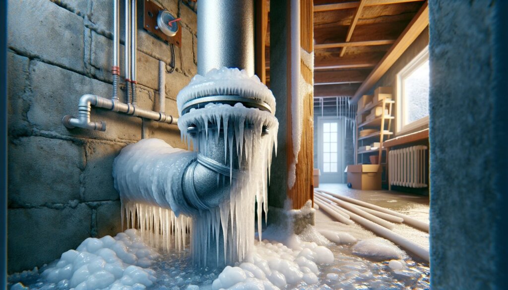 Burst pipes during Chicago winters
