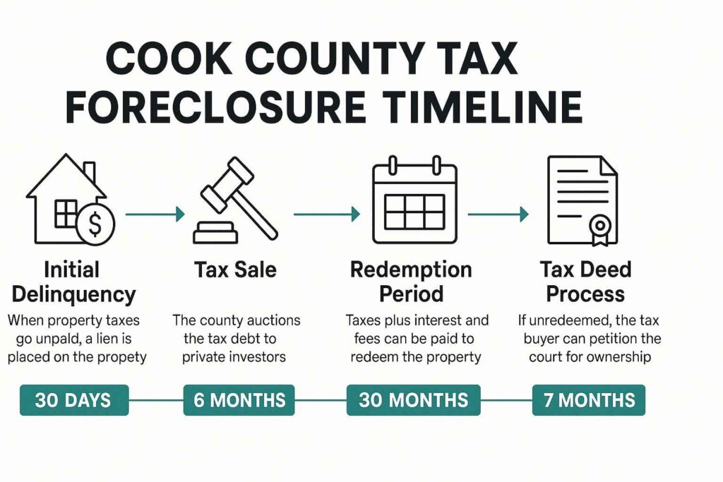Cook County Property Tax Foreclosure Timeline