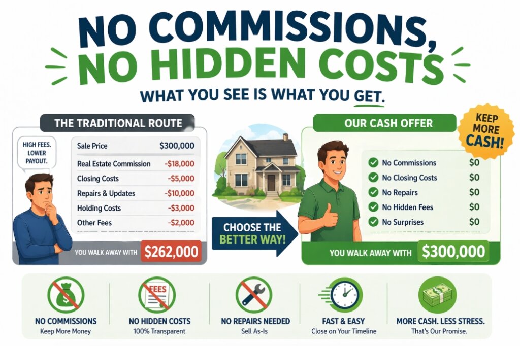 No Commissions, No Hidden Costs