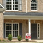 house selling tips | home front view open house sign