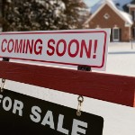 Tips for Selling Your Home in the Winter | snowy coming soon sign