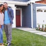 Make Your Yard a Selling Point | happy couple front lawn
