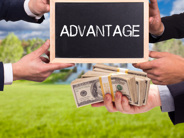 advantages selling for cash