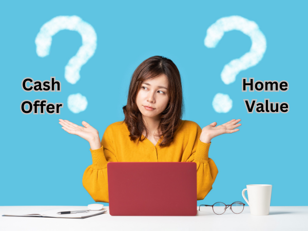 cash offer vs. home value