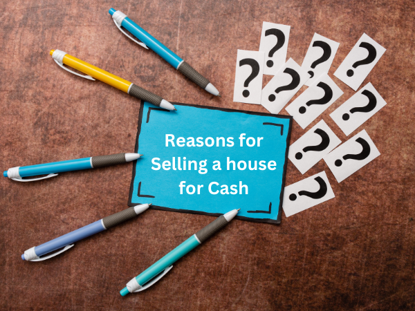 reasons selling for cash