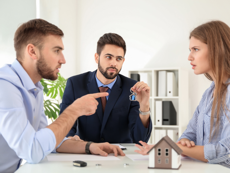 selling house during divorce