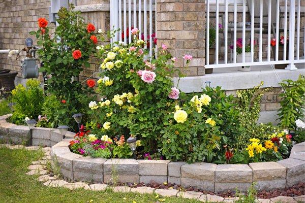 Add stone veneer