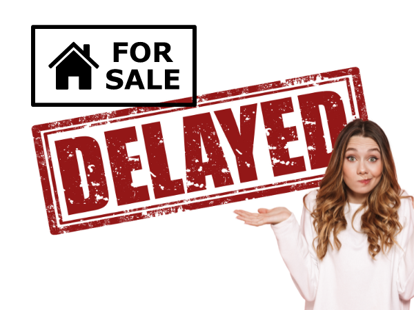 closing sale delayed