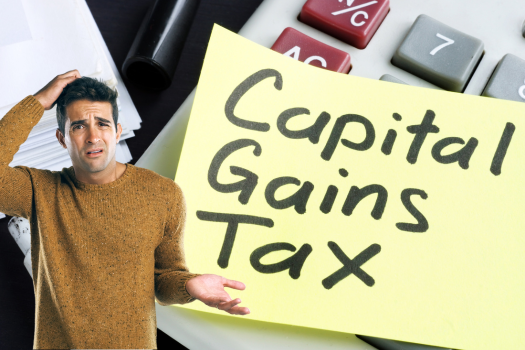 determine inherited house capital gains tax