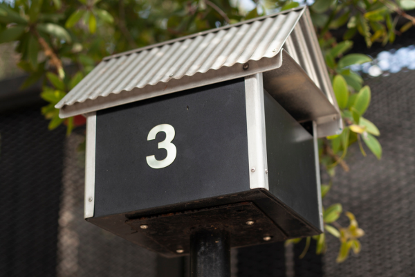 house mailbox number