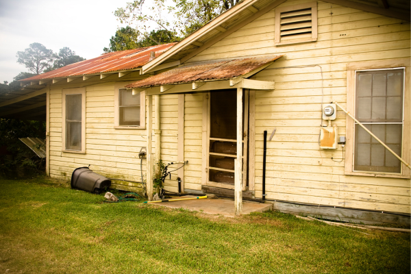 inherited house AS IS