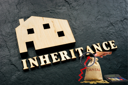 inherited house capital gains tax