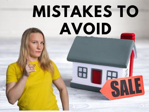 mistakes to avoid when selling