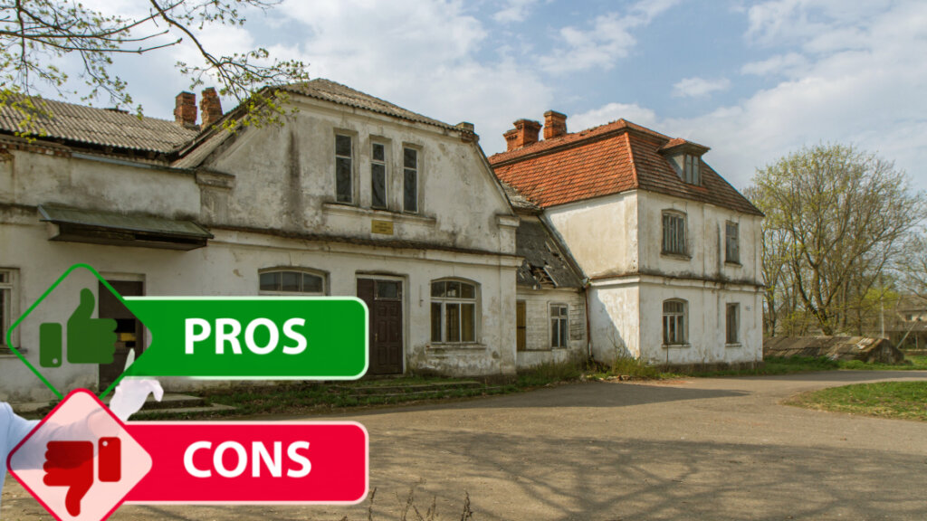 pros and cons of selling as is