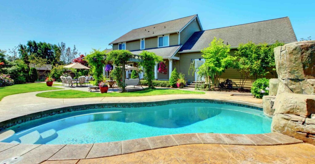 House with unique features enhancing property value.