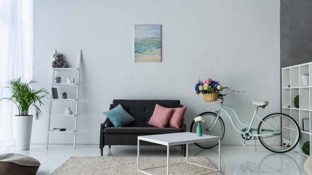 Staged home interior ready for potential fast cash buyers