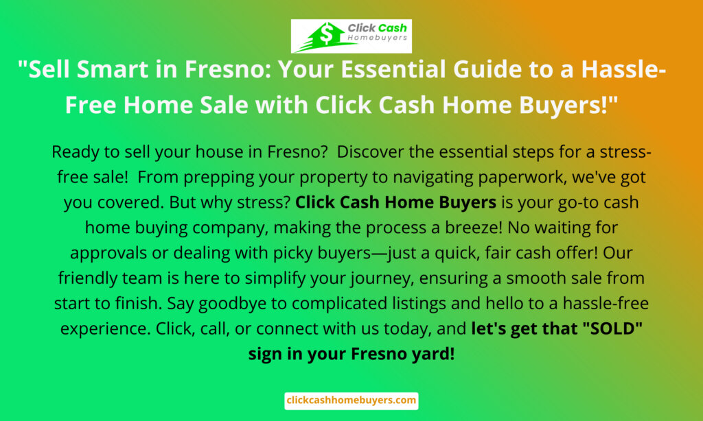 Selling your house in Fresno