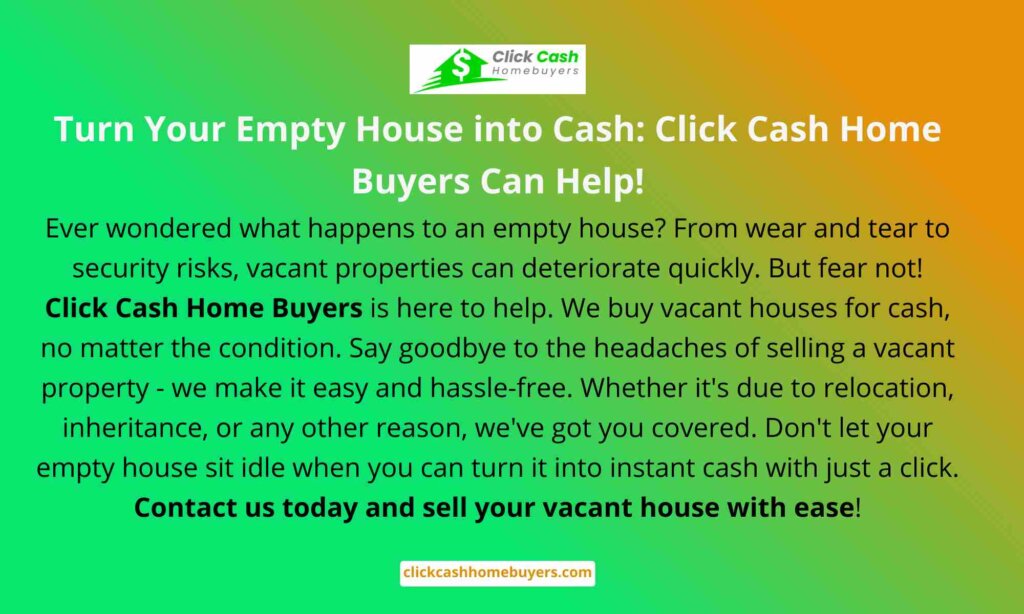 selling empty house
