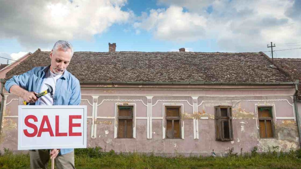 selling a condemned house in Stockton
