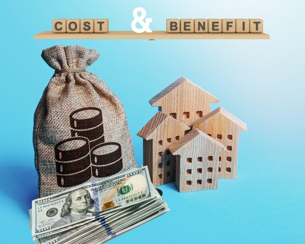 visualizing the costs versus benefits of investing in condemned properties