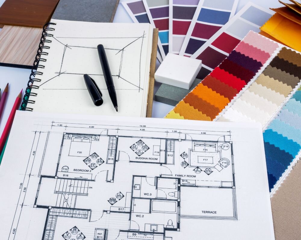 Renovation project planning for an abandoned property
