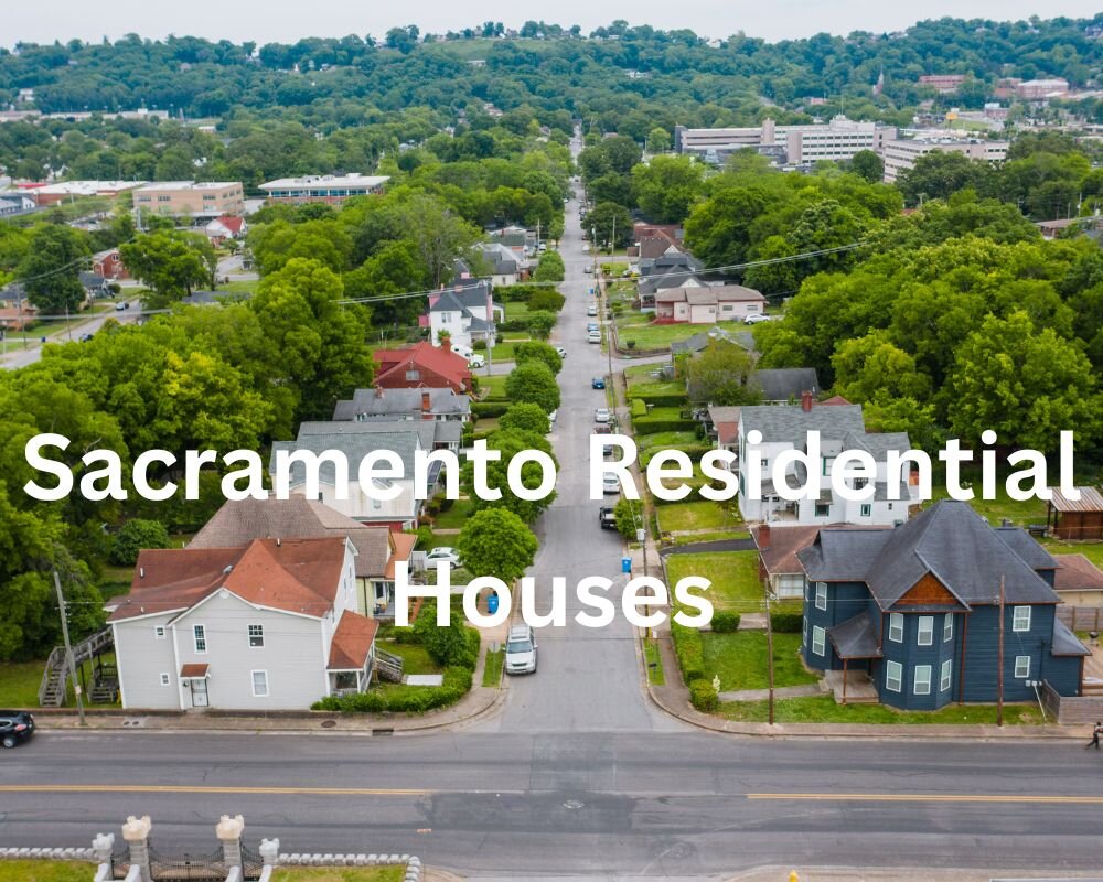 Aerial view of Sacramento residential areas highlighting the dynamic real estate market