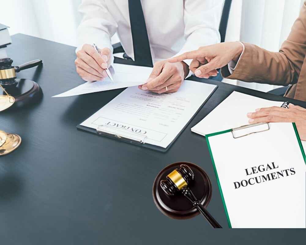 Gavel on legal documents for finalizing cash home sale in Sacramento