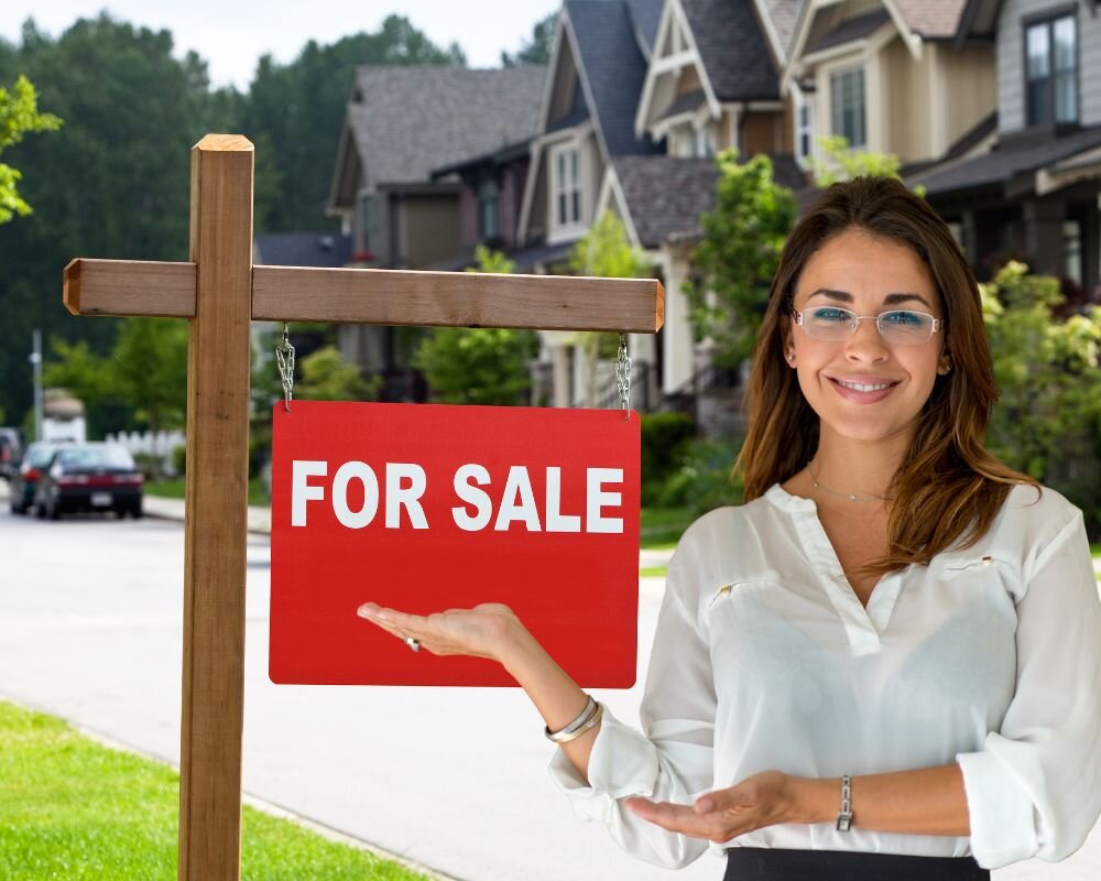 Scenic street view in Sacramento displaying homes for sale in a booming real estate market