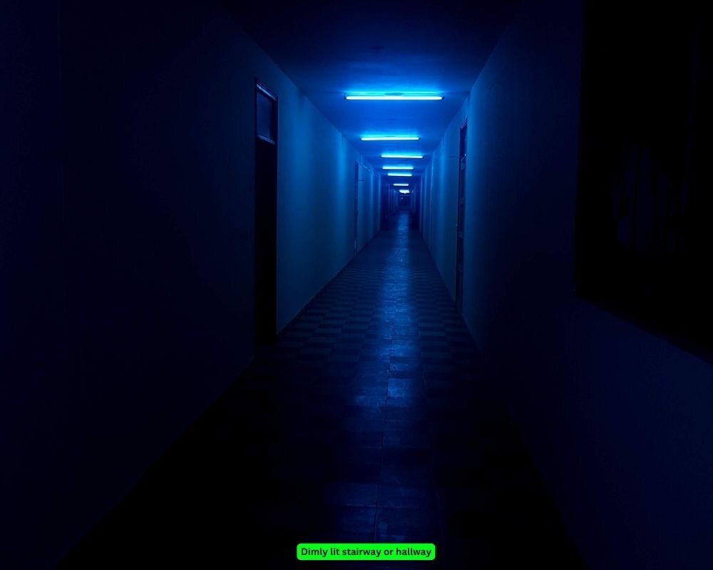 Inadequate lighting in a home posing safety risks
