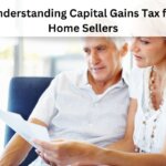 Couple reviewing financial documents to understand capital gains tax on home sale