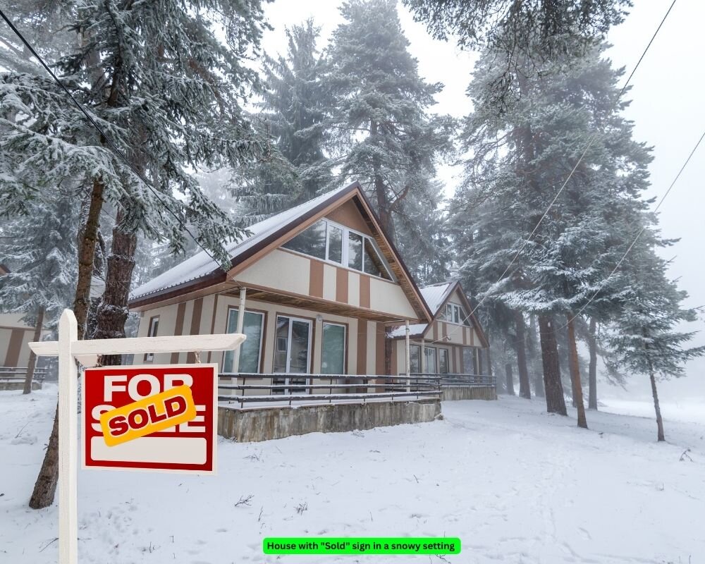 Sold house during winter