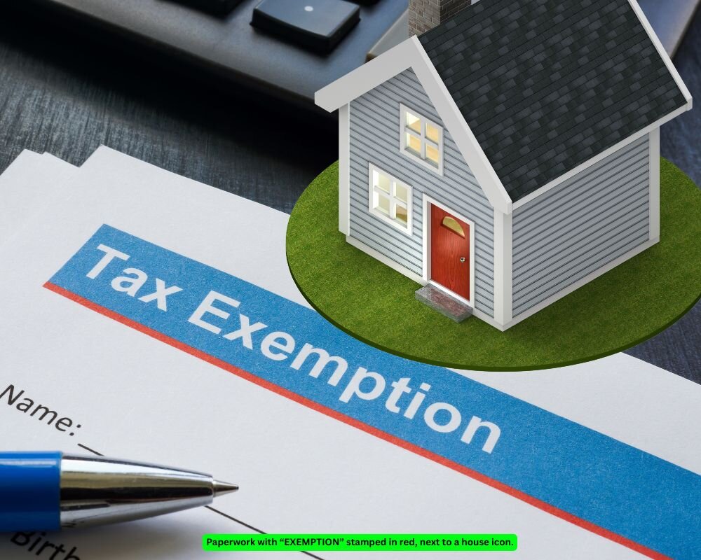 Capital gains tax exemption paperwork for home sellers