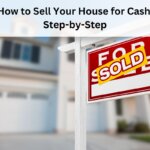 Fast cash home sale with 'Sold' sign in front of house