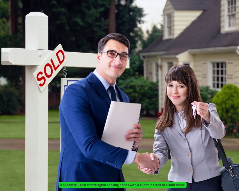 Successful real estate sale through effective advertising