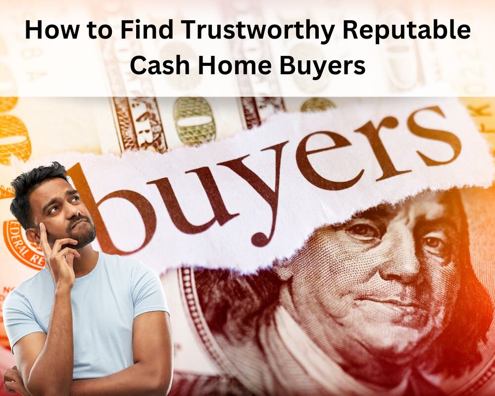 home owner thinking about the ways on how he can find a reputable cash buyer