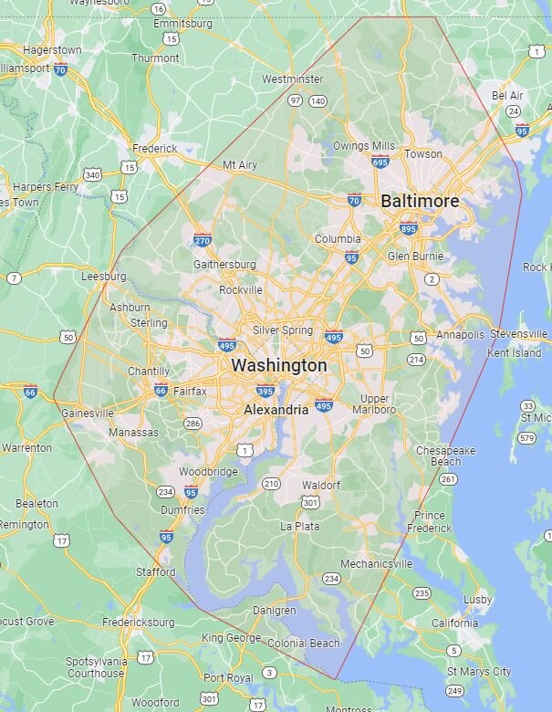 Areas We Buy Houses in Frederick MD