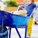 Prepare Your Inherited House For The Sale | kid pushing wheelbarrow