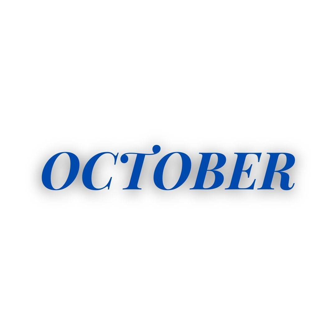 October Starts with a bang!