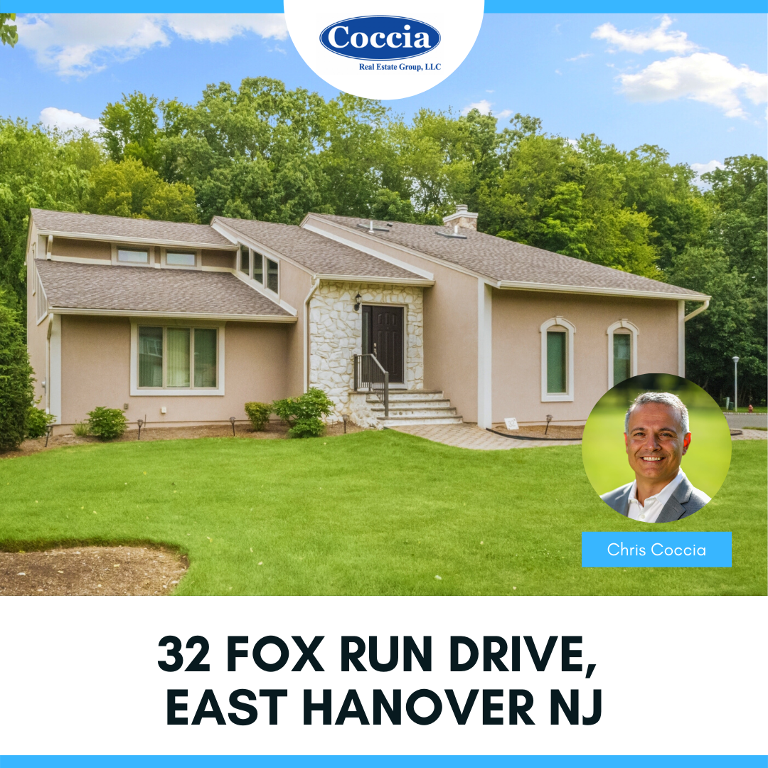 32 Fox Run Drive, East Hanover NJ