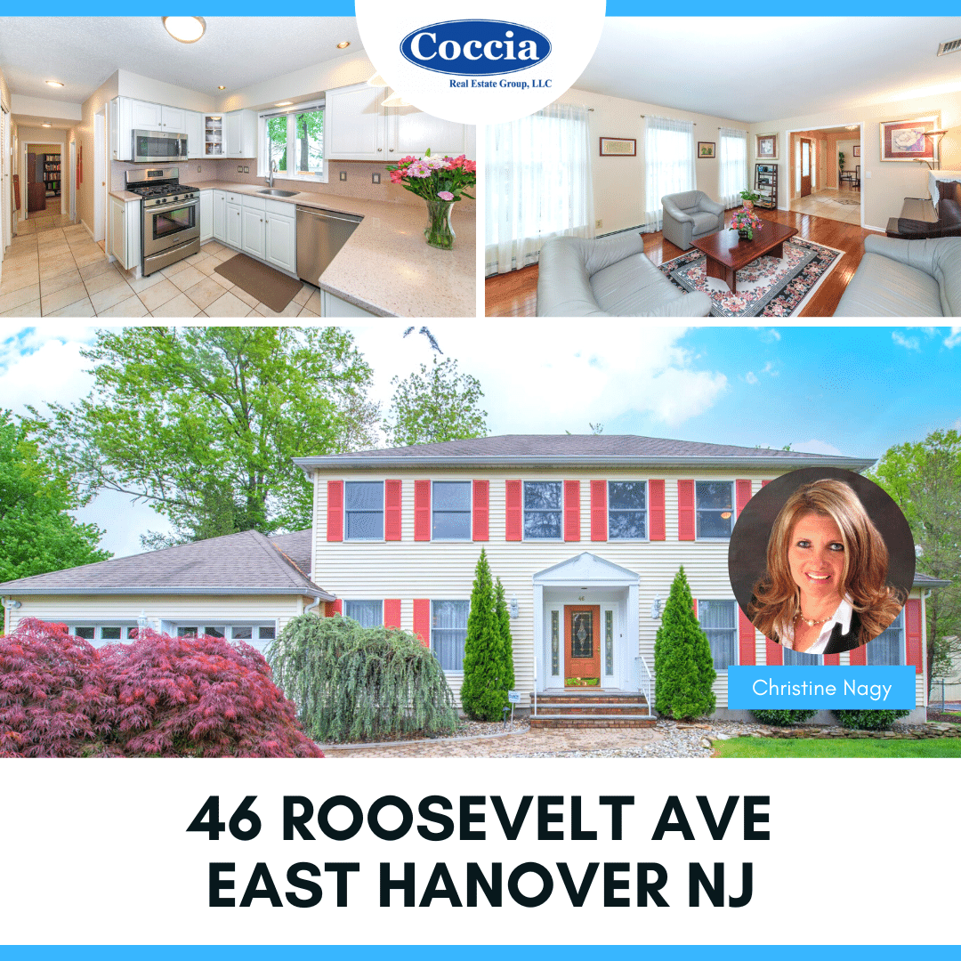 46 Roosevelt Ave., East Hanover NJ