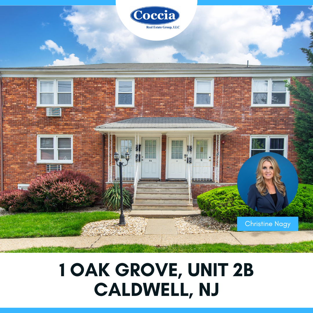 1 Oak Grove, Unit 2B Caldwell NJ