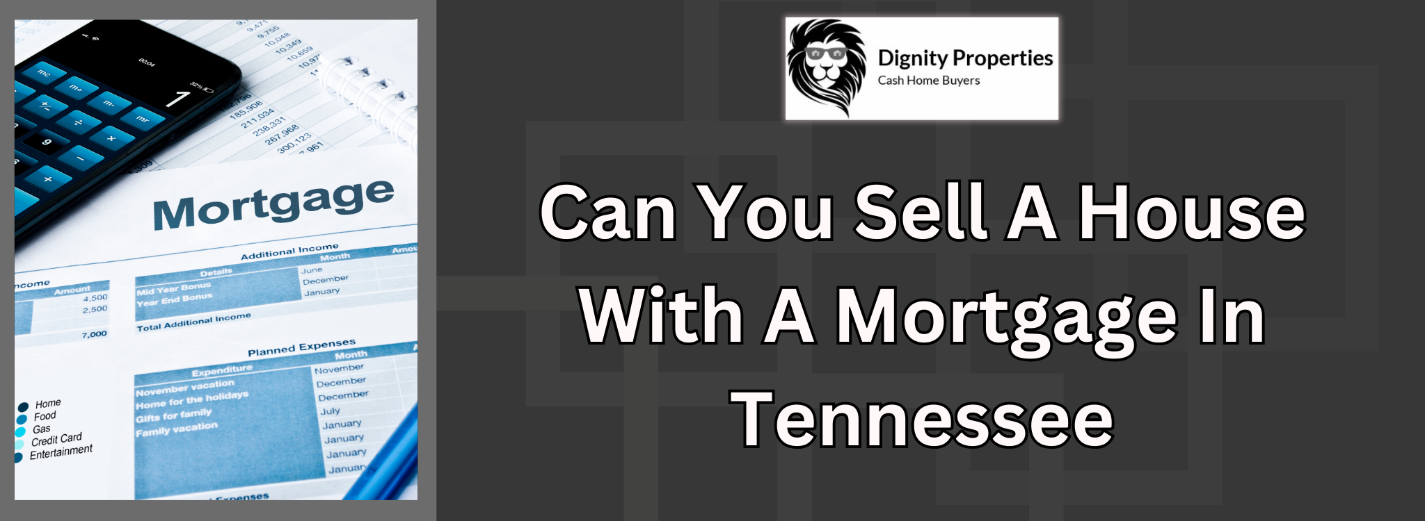 Can You Sell A House With A Mortgage In Tennessee banner Chattanooga