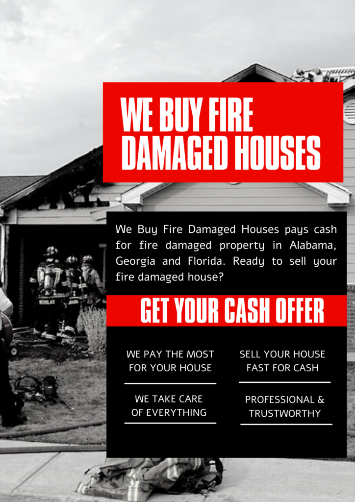 Sell my Fire damaged house fast