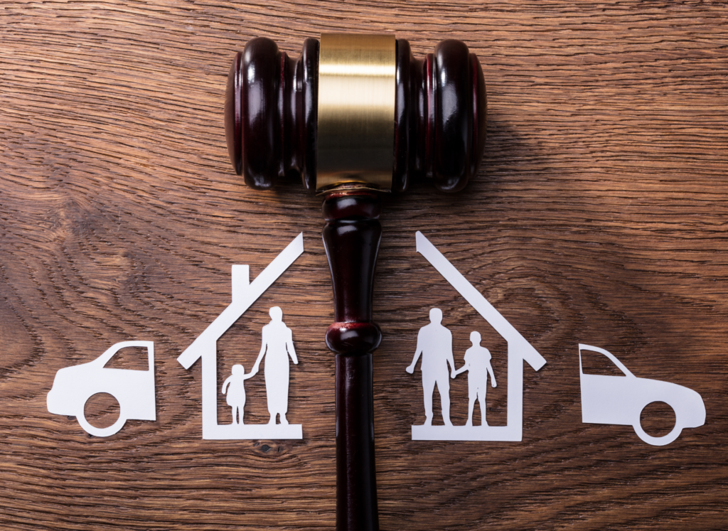 divorce house sale Texas